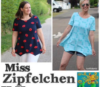 eBook MISS ZIPFELCHEN T-Shirt Gr 34-46 von Happy Pearl
