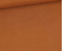 Viskose - Blusenstoff  - Uni - 110g - Orangebraun