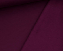 Kuschelsweat Leicht - Uni - 250g - Bordeauxviolett
