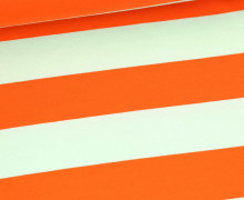 Sommersweat - Just Stripes! - Streifen - Mint/Orange