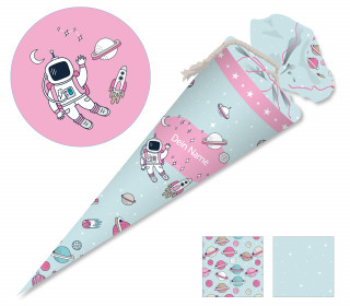 DIY-Nähset Schultüte - Astro Girl - zum selber Nähen