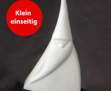 Silikon - Gießform - Puristischer Weihnachtsmann - ein- oder zweiseitig - Klein einseitig - vielfältig nutzbar
