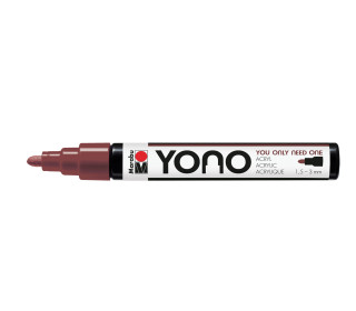 1 YONO Marker - Acrylmarker - 1,5-3mm - Marabu - Braun (Col. 285)