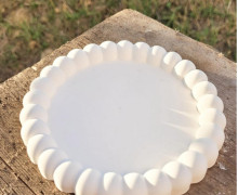 Silikon - Gießform - Kleine Bubbles - Kerzenteller / Untersetzer - vielfältig nutzbar