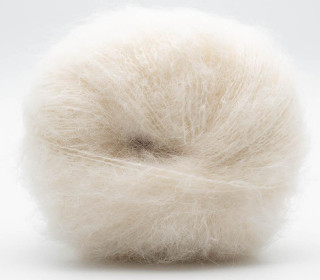 Baby Silk Fluffy Solid - Weiß