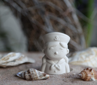 Silikon - Gießform - Mini - kleine Matrosin - Seebären Bande - maritim - vielfältig nutzbar