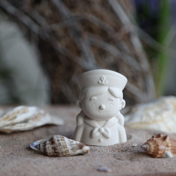 Silikon - Gießform - Mini - kleine Matrosin - Seebären Bande - maritim - vielfältig nutzbar