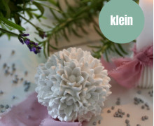 Silikon - Gießform - Kleine Blumenkugel - Blüte - vielfältig nutzbar