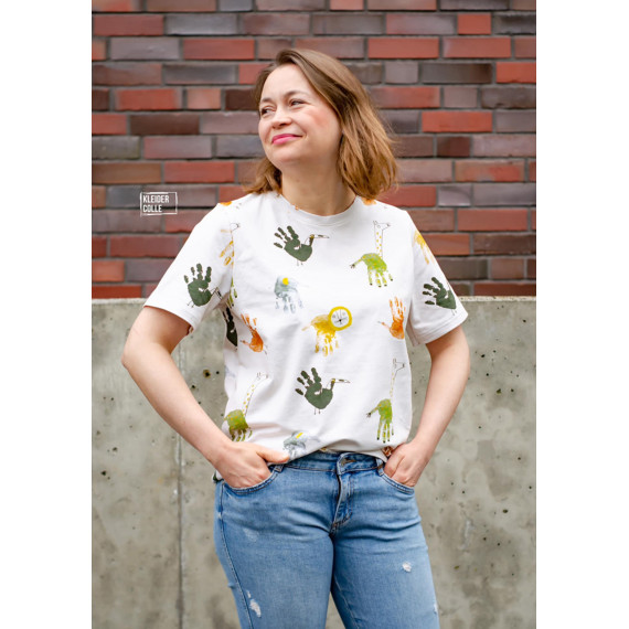 Ilse Boxy-Shirt Konfetti Patterns