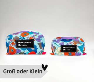 DIY-Nähset - Kosmetiktasche - Binz - Bloomorama - Hamburger Liebe - GRÖSSENAUSWAHL - abby and amy