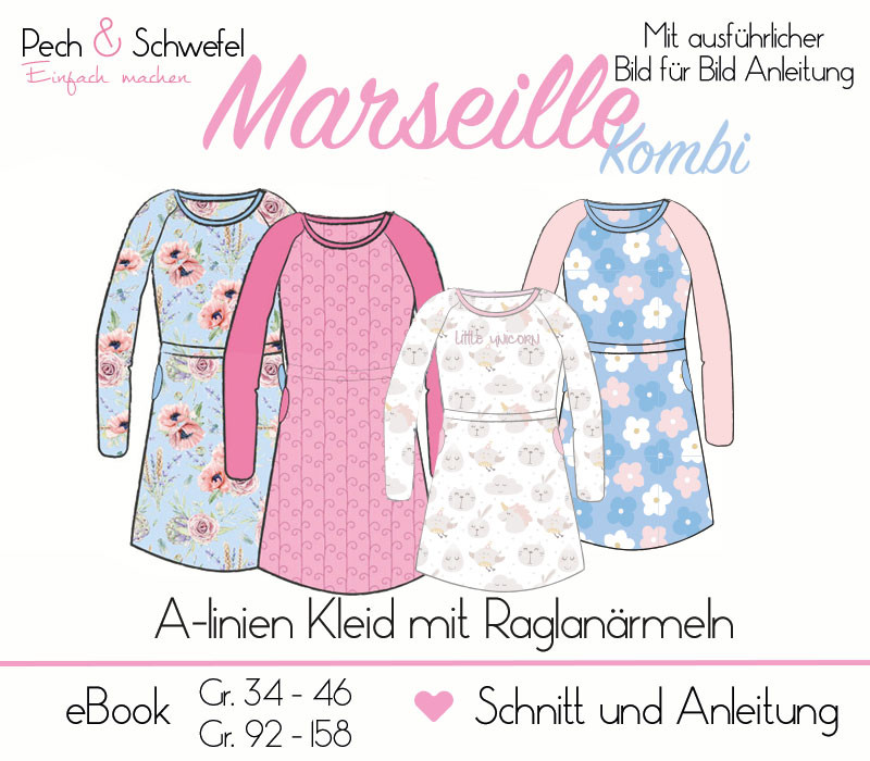 Ebook - Kleid - Marseille und petite Marseille von Pech und Schwefel