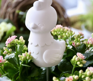 Silikon - Gießform - Huhn - Gartenstecker - vielfältig nutzbar