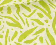 Musselin - Muslin - Double Gauze - Abstrakt - Schnuffeltuch - Windeltuch - Creme/Limettengrün