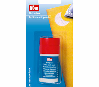 Nahtfix Flickpulver - Bügelpulver - Pulverkleber  - 12g - Prym - Transparent