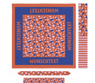 DIY-Nähset Tücher - Konfigurator - Animal Print - personalisiert