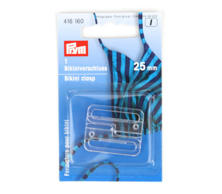 1 Bikini- und Gürtelverschluss - 25mm - Prym - Transparent