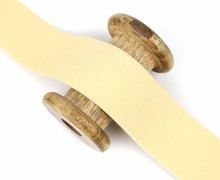 1m Gummiband - Elastisch - Uni - 40mm - Beige