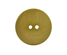 1 Papier/Polyesterknopf - 23mm -  2-Loch - Recycelt - Olivgrün Hell