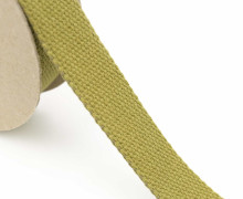 1 Meter Gurtband  - 30mm - Baumwolle - Schilfgrün