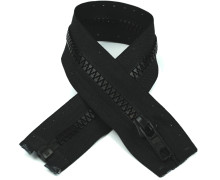 1 Reißverschluss - 60cm - S4 - Teilbar - Hochwertig - Prym - Schwarz (000)