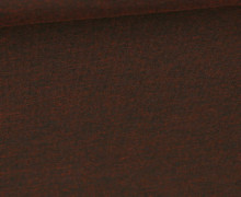 Jersey - Dunkel Meliert  - 150cm - Rotbraun