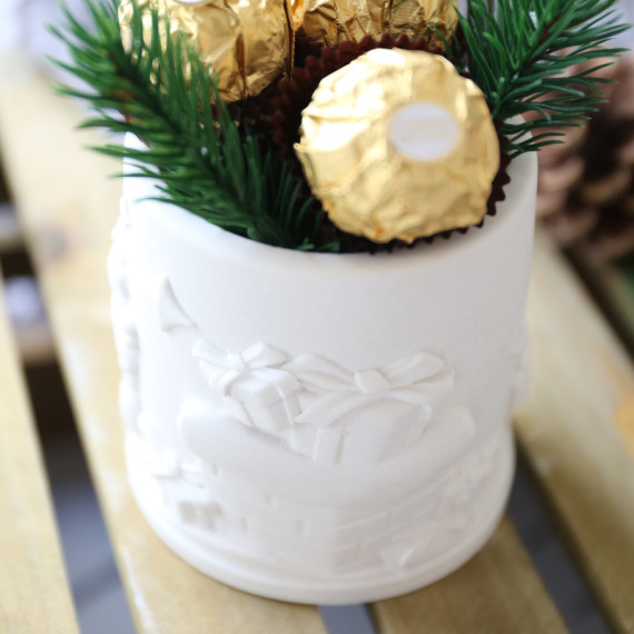 Silikon - Gießform - Teelichthalter - Dekobecher - Weihnachten - vielfältig nutzbar