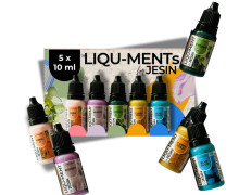5x 10ml Liqu-Ments Set - Farbflaschen - Wasserbasiert - Colorberry - Spring