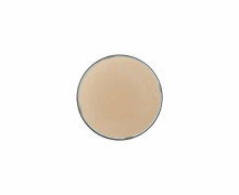 1 Polyesterknopf - 15mm - Öse - Uni - Glanz - Beige