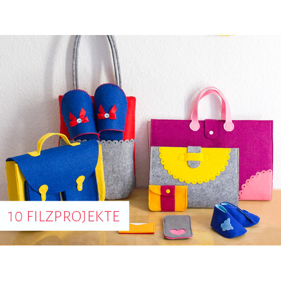 Ebook -  "10 Filzprojekte"