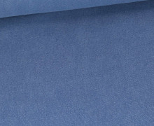 Canvas Stoff - 480g - Feste Baumwolle - Gewachst - Uni - Jeansblau