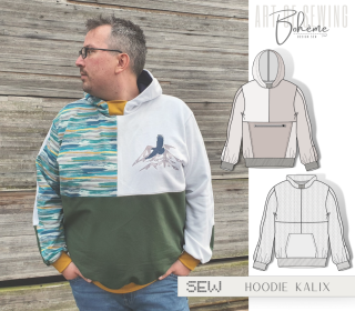 Hoodie | EU58-74 | Kalix M2409 | Bohème Design