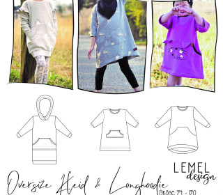 Oversize Kleid & Longhoodie - #17