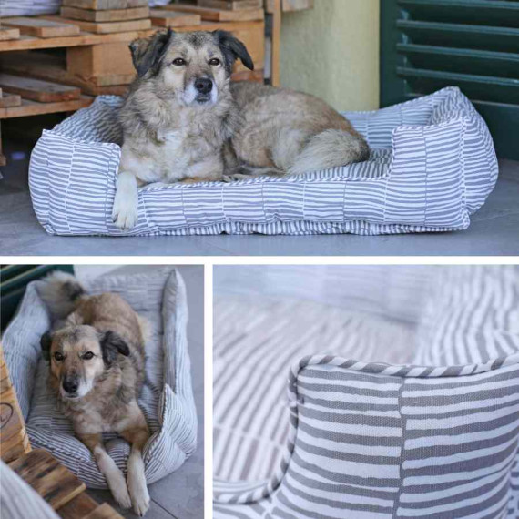 Hundebett Alma - Schnittmuster und Nhanleitung