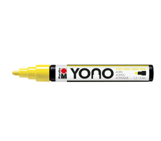 1 YONO Marker - Acrylmarker - 1,5-3mm - Marabu - NEON-Gelb (Col. 321)