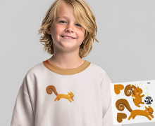 Onkel Bo's Bügelbilder - Eichhörnchen - Käselotti - Klein