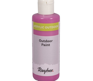 Acrylfarbe - 80ml - Outdoor - Wasserbasis - Rayher - Pink