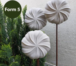 Silikon - Gießform - Relief Gartenstecker - Dekoform - Form 5 - vielfältig nutzbar