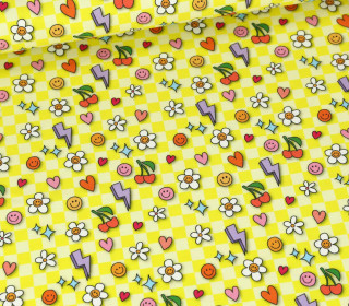 Bio-Jersey - Be You - Choose Your Vibe - Zitronengelb/Pastellgelb - Hamburger Liebe