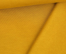 Modalsweat -  Uni - Senfgelb - Sweat Kalle - French Terry