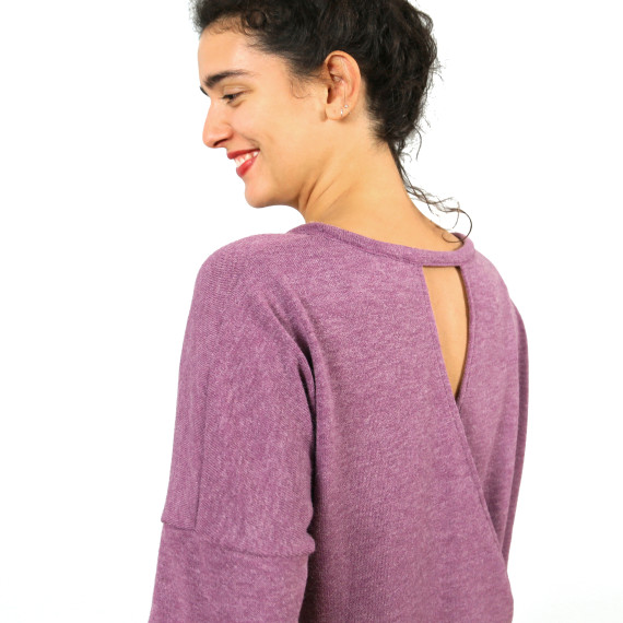 Pullover Wickeloptik FRAU VEGA XS-XXL - e-book PDF