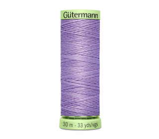 1 Rolle Knopflochgarn - Extra stark - Zierstichfaden - Gütermann - 30m - Lavendel (158)