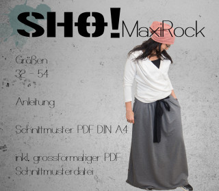 SHO!MaxiRock - ein locker fallender bodenlanger Rock