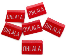 1 Label - OHLALA - Rot