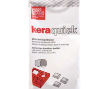 1Kg Weißes Gießpulver - Keramikpulver - Weiß - KERAquick - Beutel - KNORR pandell