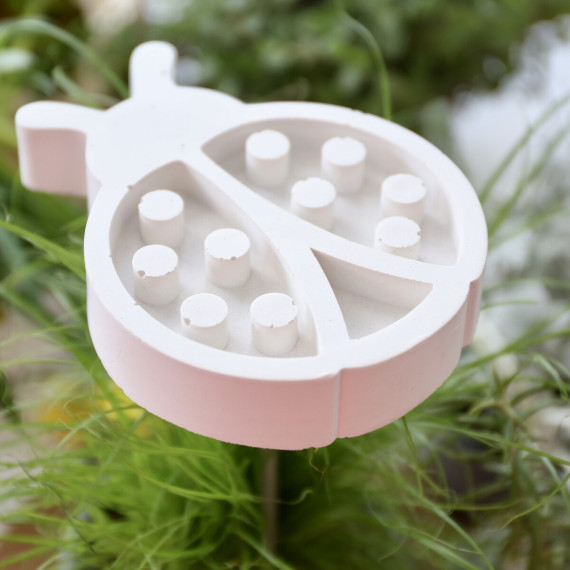 Silikon - Gießform - Marienkäfer - Vogeltränke - Insektentränke - für den Garten - vielfältig nutzbar