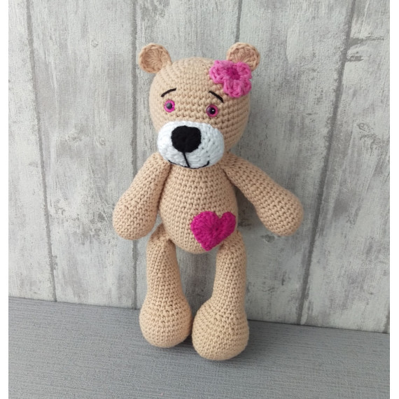 Häkelanleitung - Teddy