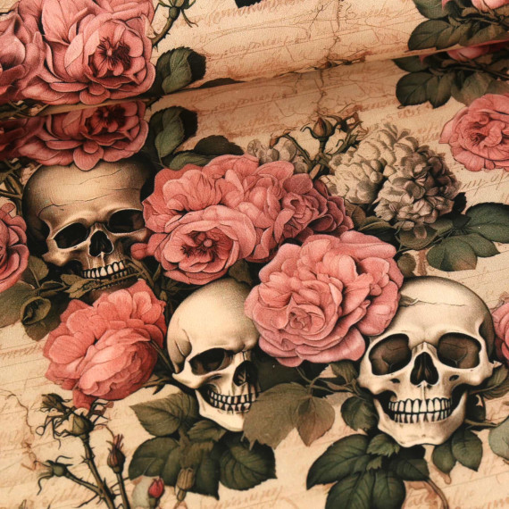 alexander henry stoff spinne