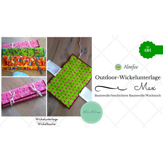 E-Book - "Outdoor Wickelunterlage/Tasche Max"
