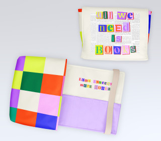 DIY-Nähset - Buch-Organizer - All We Need Is Books - Softshell - abby and amy