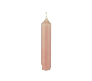 1 kleine Kerze - Kurze Stabkerze - Paraffin - 11cm - Ø 2,2cm - Peony